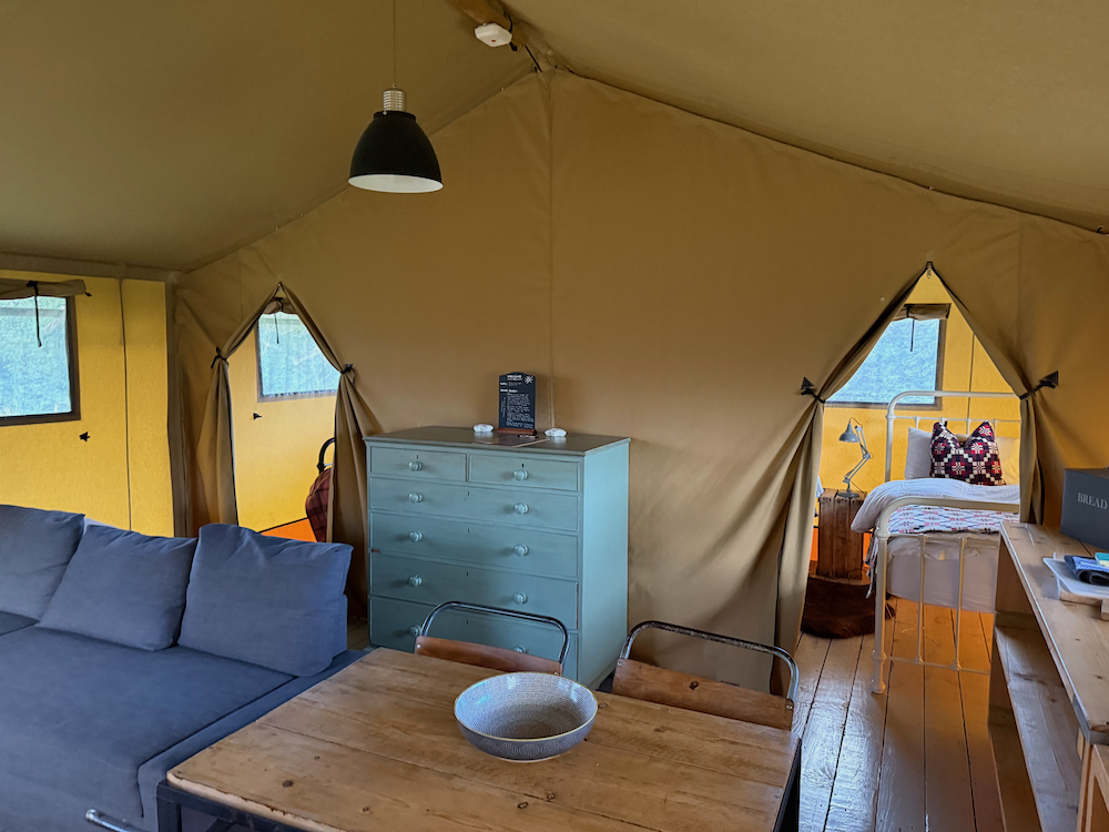 Safari Tent Interior