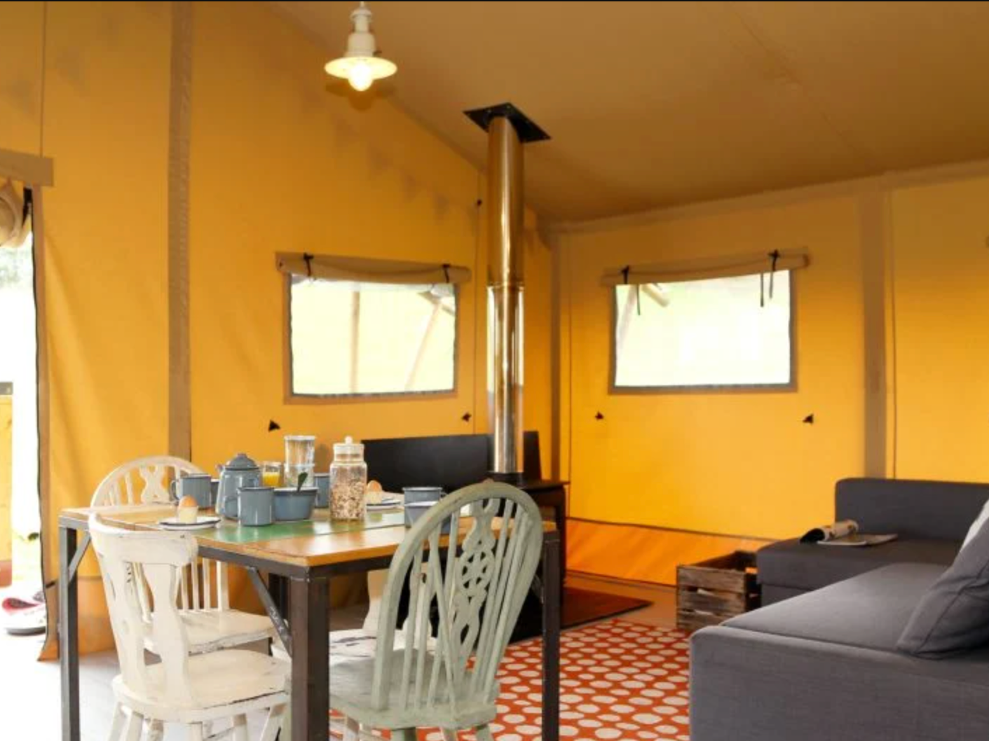 Safari Tent Interior